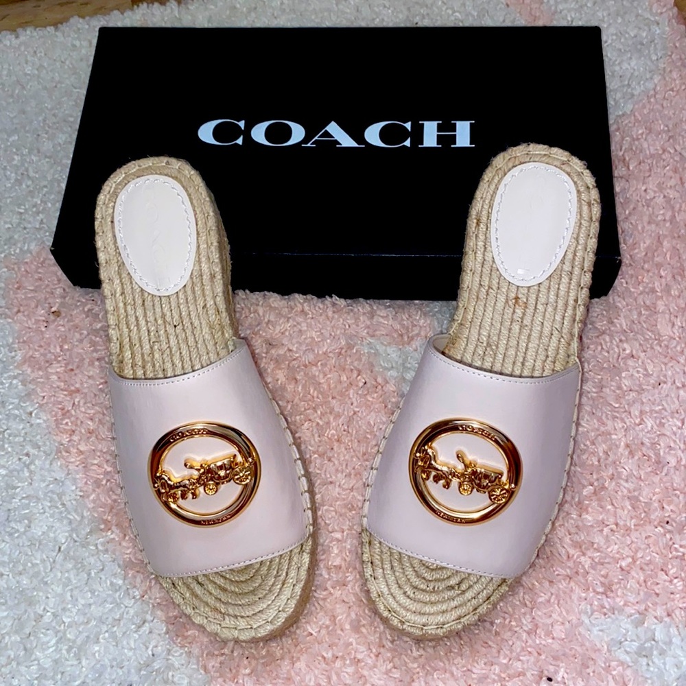 NEW COACH CAMILLE Espadrille size 6.5B